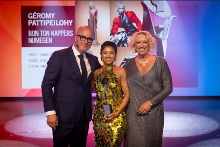 Groetjes uit Nijmegen: Géromy Pattipeilohy wint prestigieuze Coiffure Award