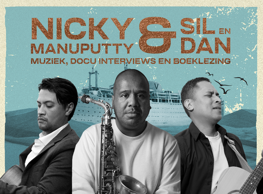 Multidisciplinaire duoshow &lsquo;ONS VERHAAL&rsquo; saxofonist Nicky Manuputty + gitarist Tasilo Pieck
