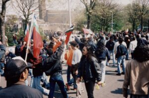 Jongerendemonstratie 1995 plein 1813 Den Haag